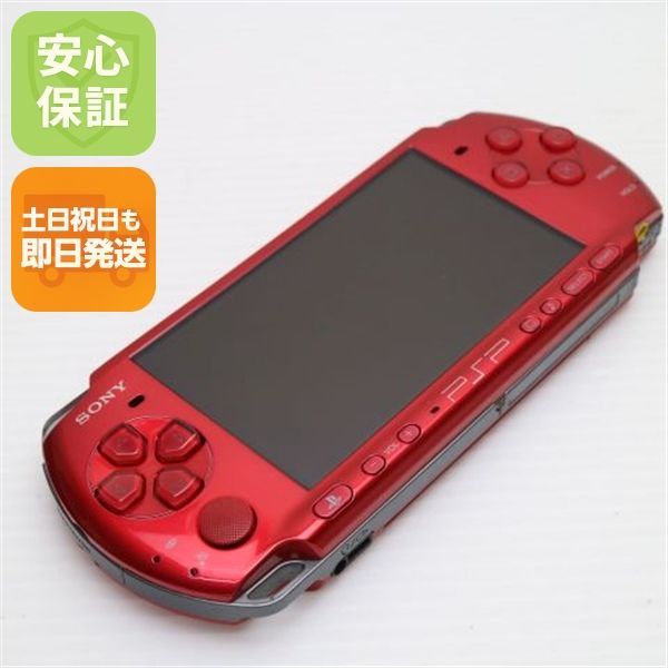 PSP-3000 ラディアント レッド 即日発送 game SONY PlayStation Portable 本体 土日祝発送OK 03000