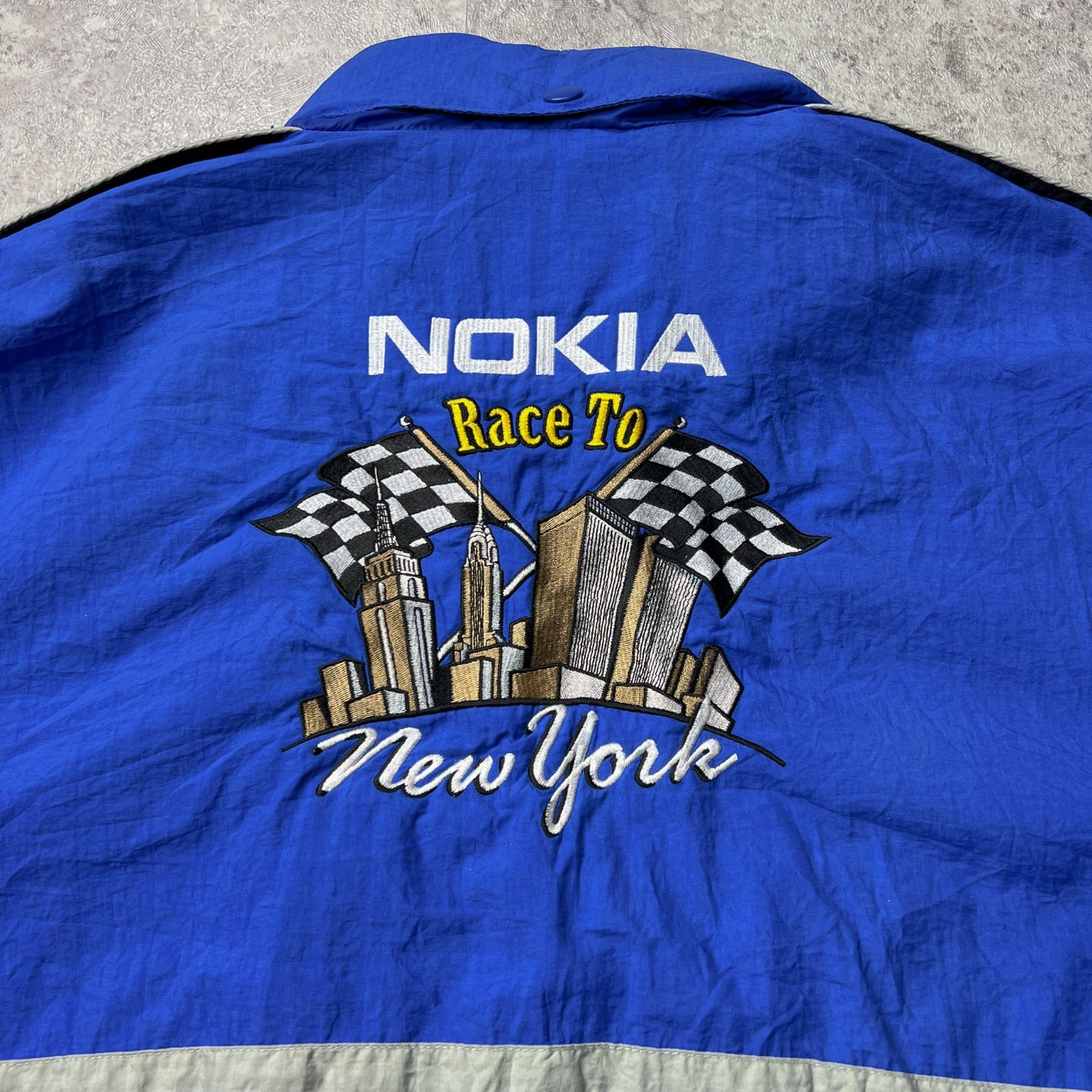 NOKIA ノキア レーシングジャケット ナイロンジャケット 企業 NOKIA ノキア レーシングジャケット ナイロンジャケット 企業