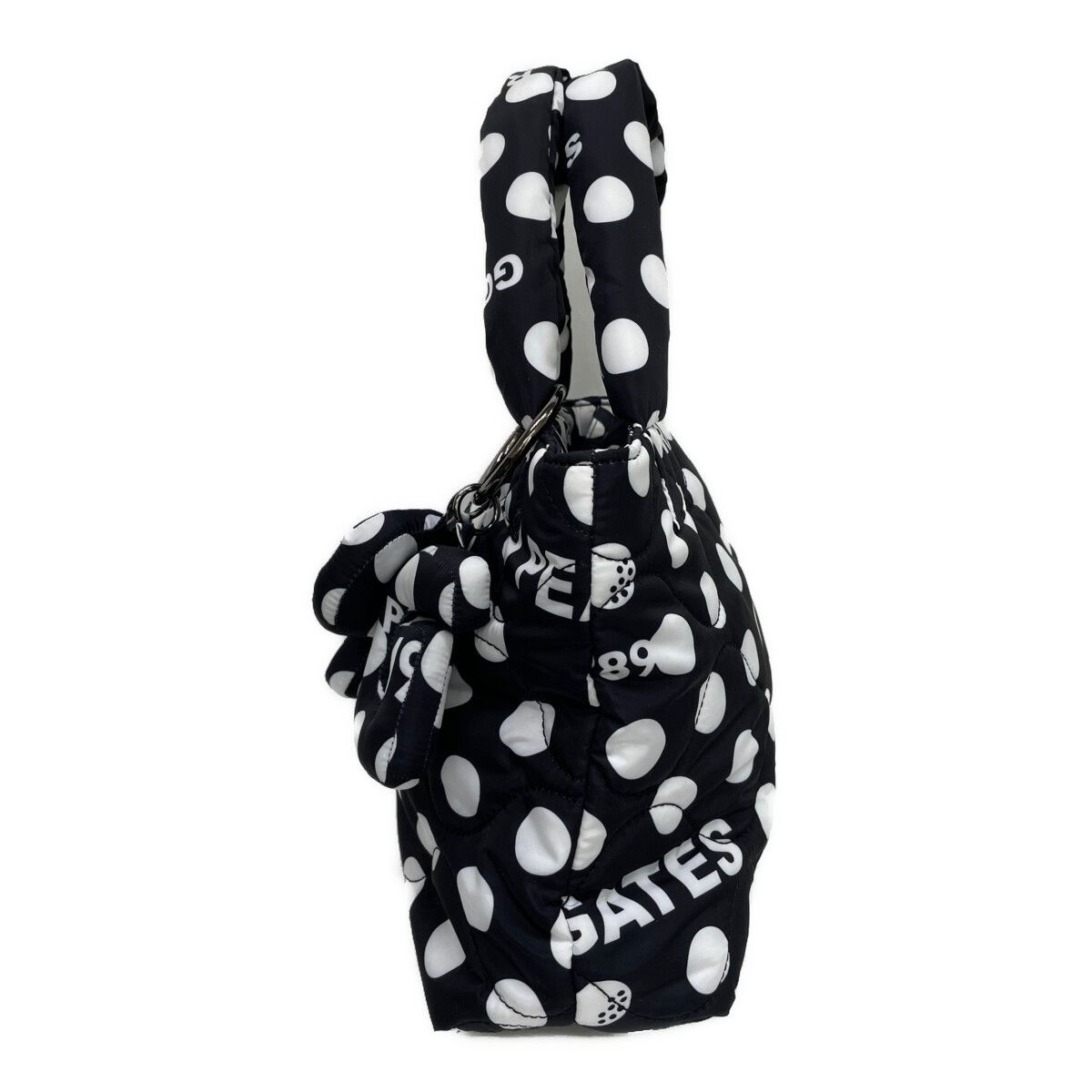 【美品】パーリーゲイツ　カートバッグ　ゴルフバッグ　ドット　ネイビー 美品】パーリーゲイツ カートバッグ ゴルフバッグ ドット