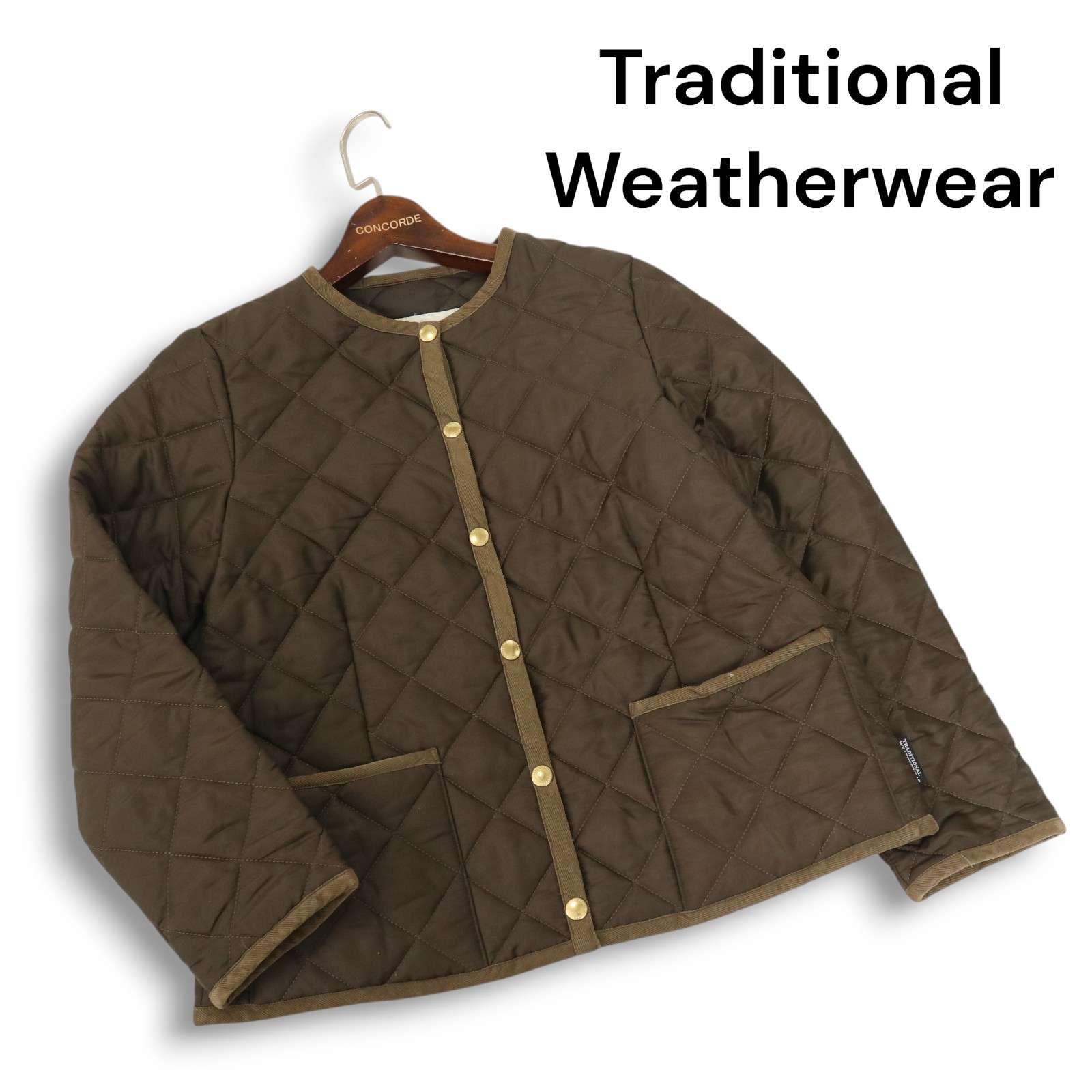 Traditional Weatherwear ノーカラージャケット 34 TRADITIONAL Traditional Weatherwear ノーカラージャケット 34 TRADITIONAL