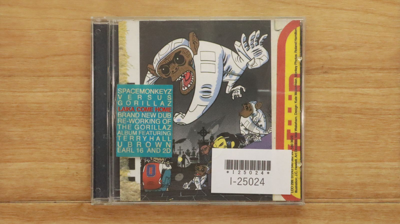 中古CD☆ゴリラズ/GOROLLAZ□ Space Monkeys Vs Gorillaz: Laika Come