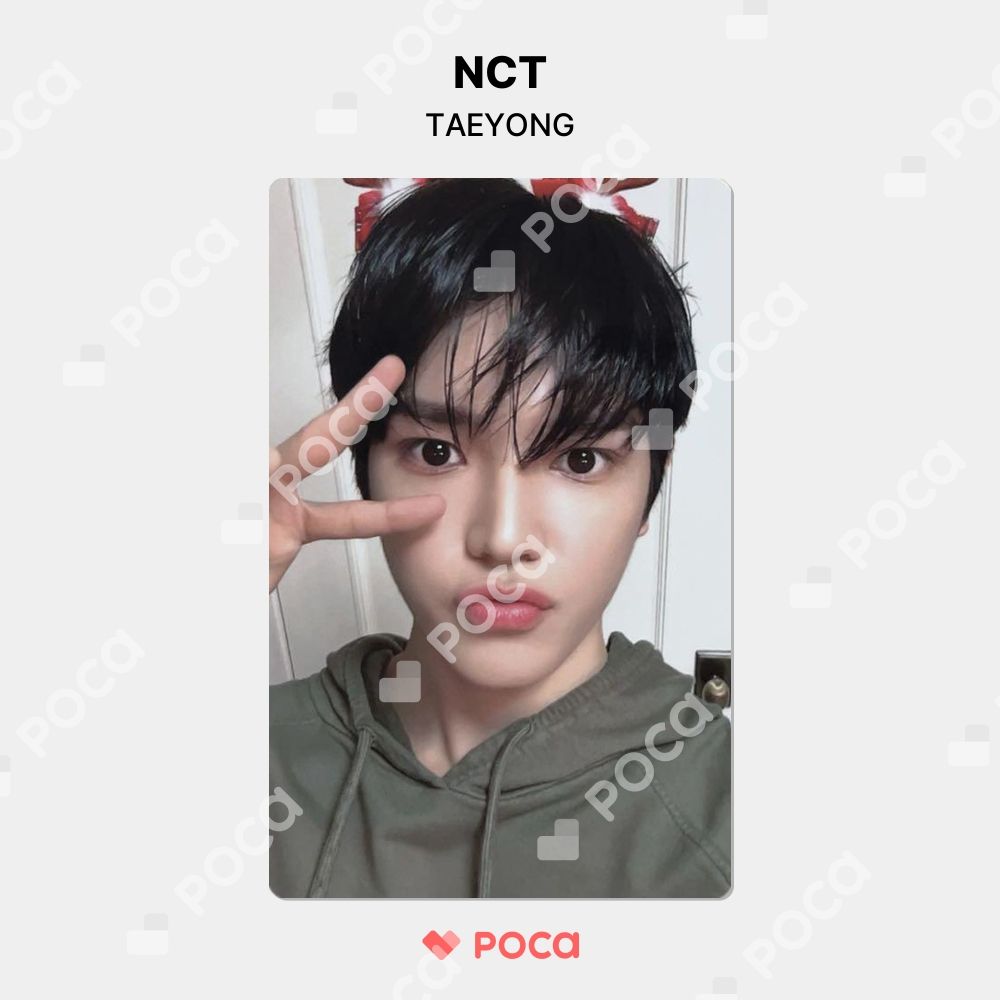 NCT テヨン トレカ 2023 PINK CHRISTMAS RANDOM PACK MD 公式