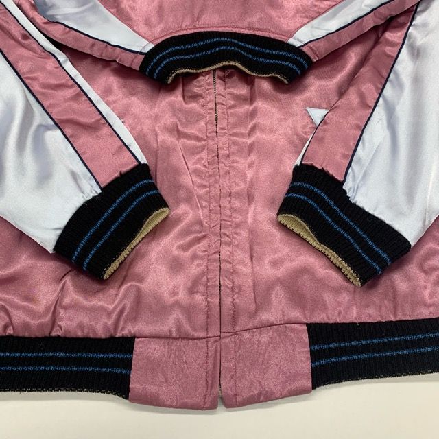 TAYLOR TOYO TT10841 リバーシブル スカジャン S ピンク グリーン