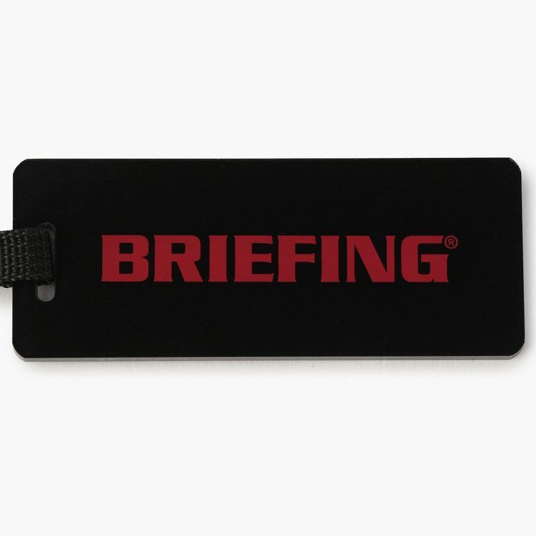 新品未使用未開封 BRIEFING ブリーフィング ネーム プレート 赤 ゴルフ