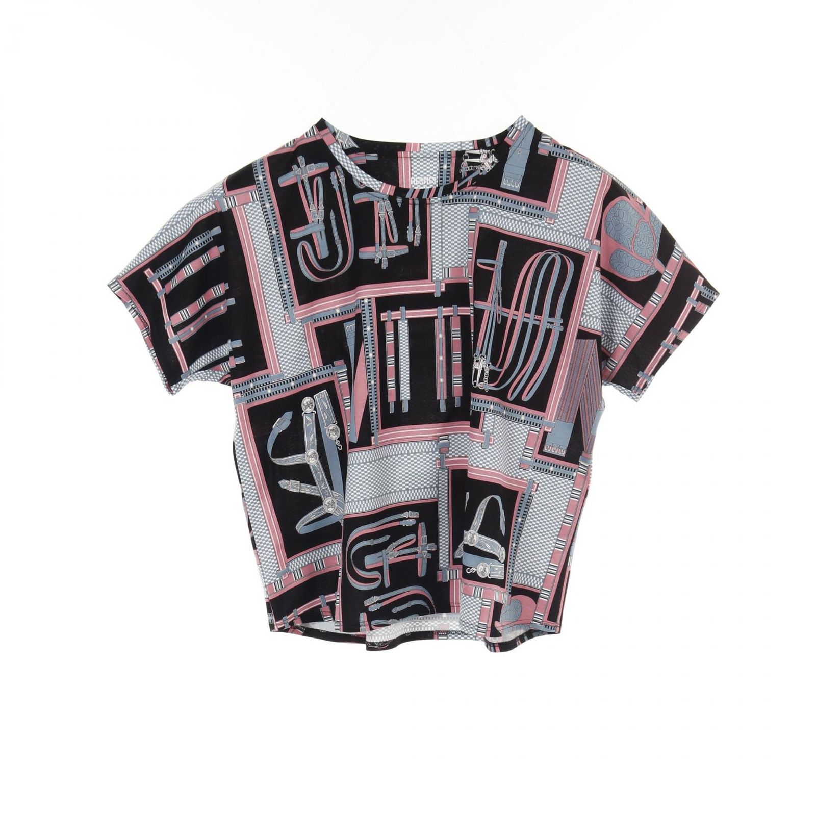 HERMES エルメス Lettres Equestres Tシャツ カットソー