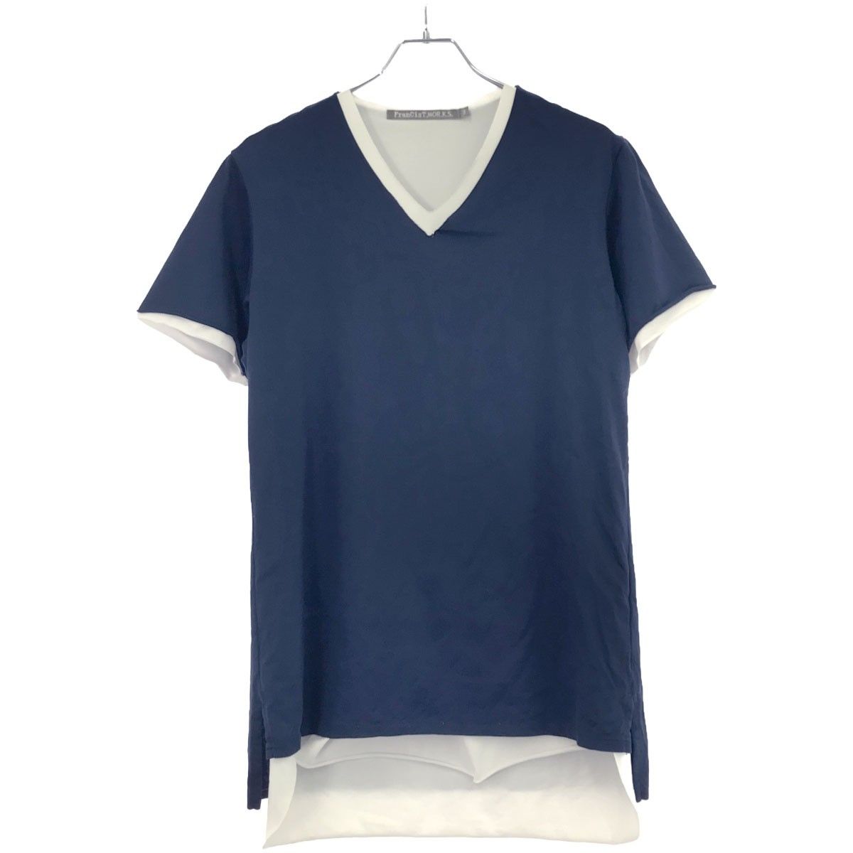 フランシストモークス　レイヤードTシャツ フランシストモークス FranCisT_MOR.K.S ロゴプリント