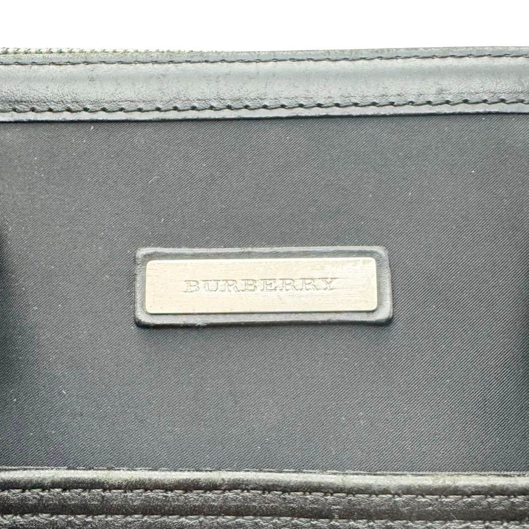 VINTAGE BURBERRY 本革 ノバチェック A4 ブリーフケース ヴィンテージ】Burberry バーバリー ノバチェック 4連キーケース