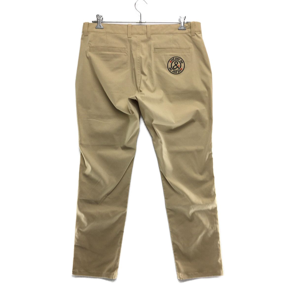 and per se ベージュパンツ ウエストゴム 未使用品 メンズ アンパスィ and per se パンツ 3L ベージュ 【2024年