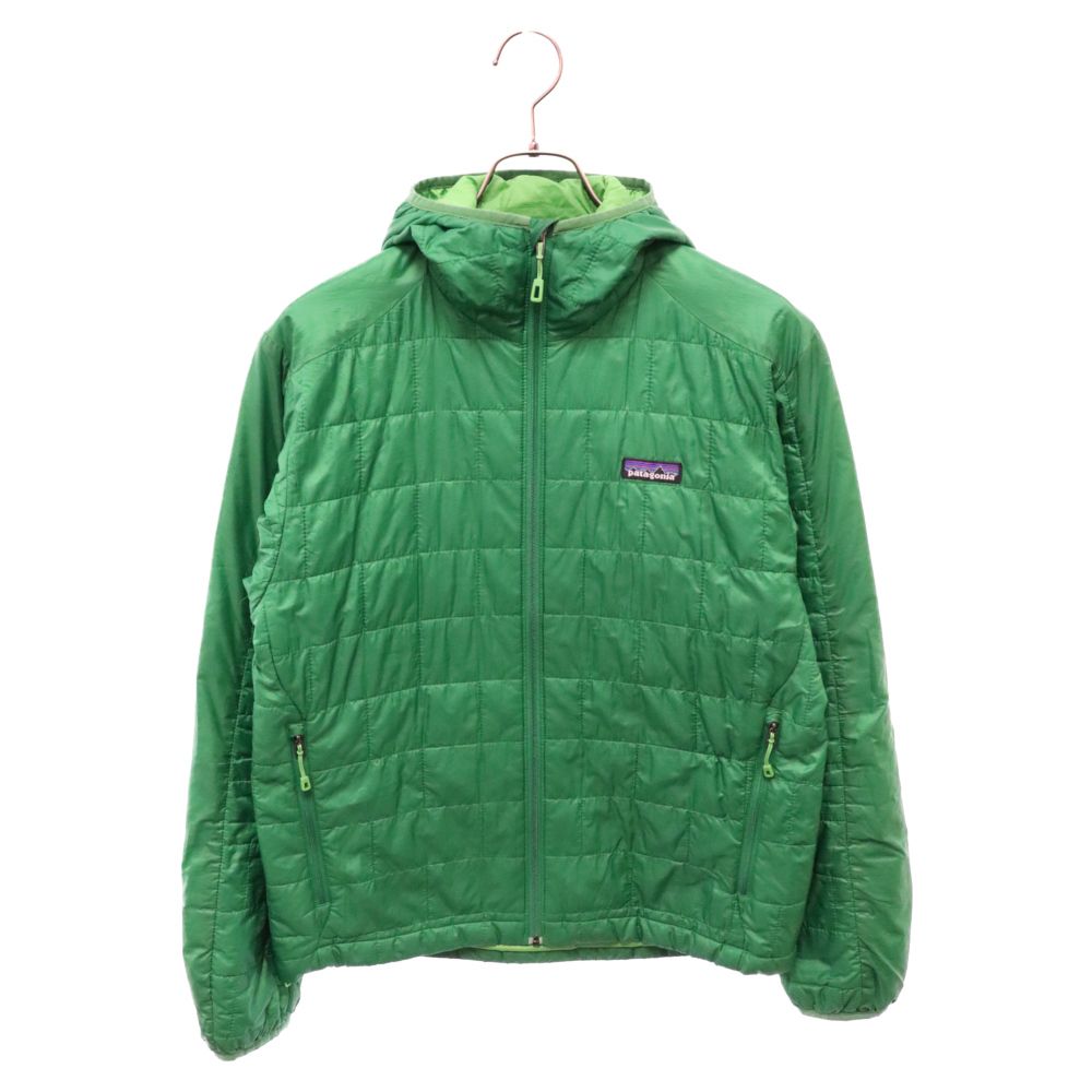 PATAGONIA (パタゴニア) M´s Nano Puff Hoody ナノパフ フーディ 中綿入り ナイロンジャケット ブルゾン 84220 グリーン