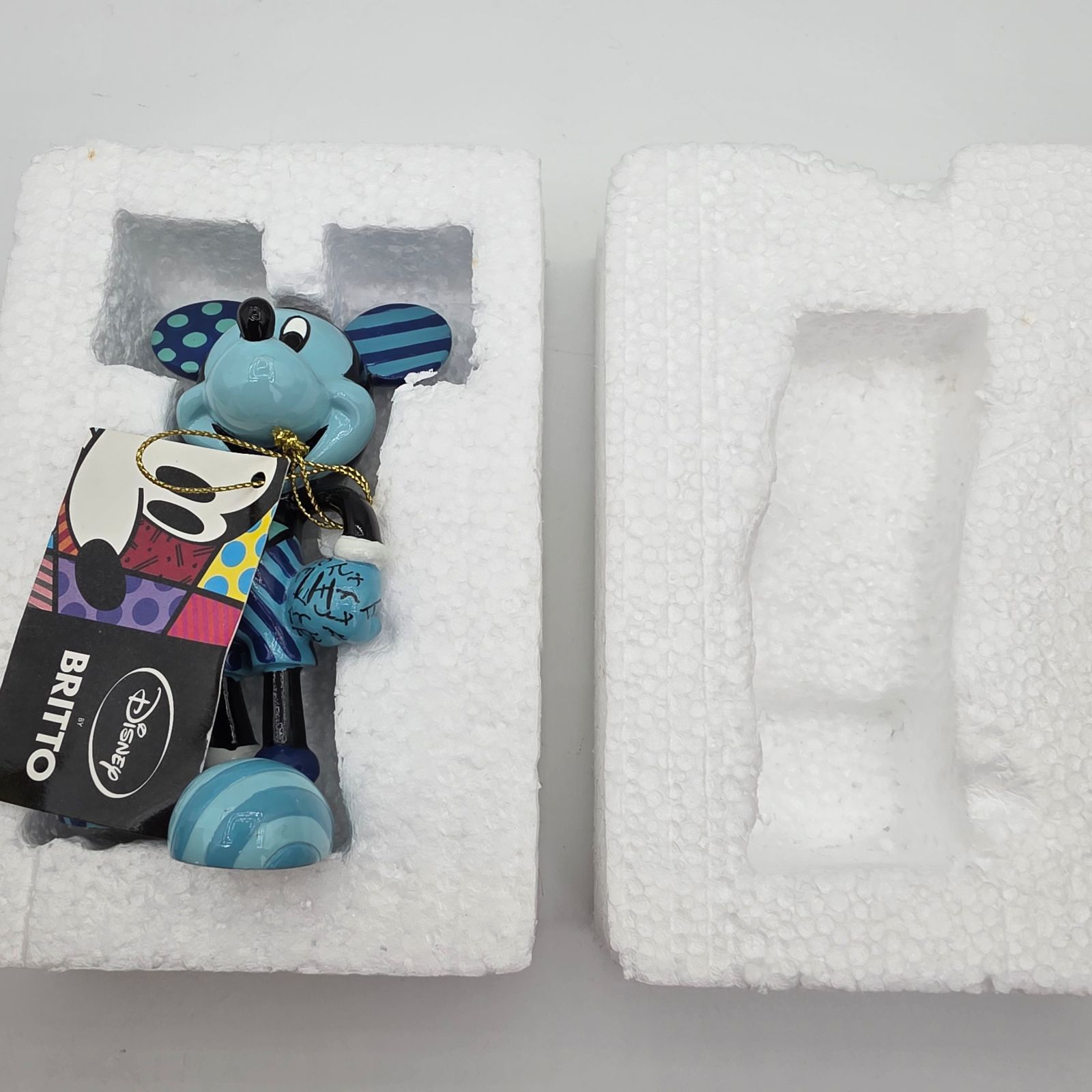 BRITTO 小売 Disny ミッキーマウス フィギュア ブルー DISNEY×BRITTO