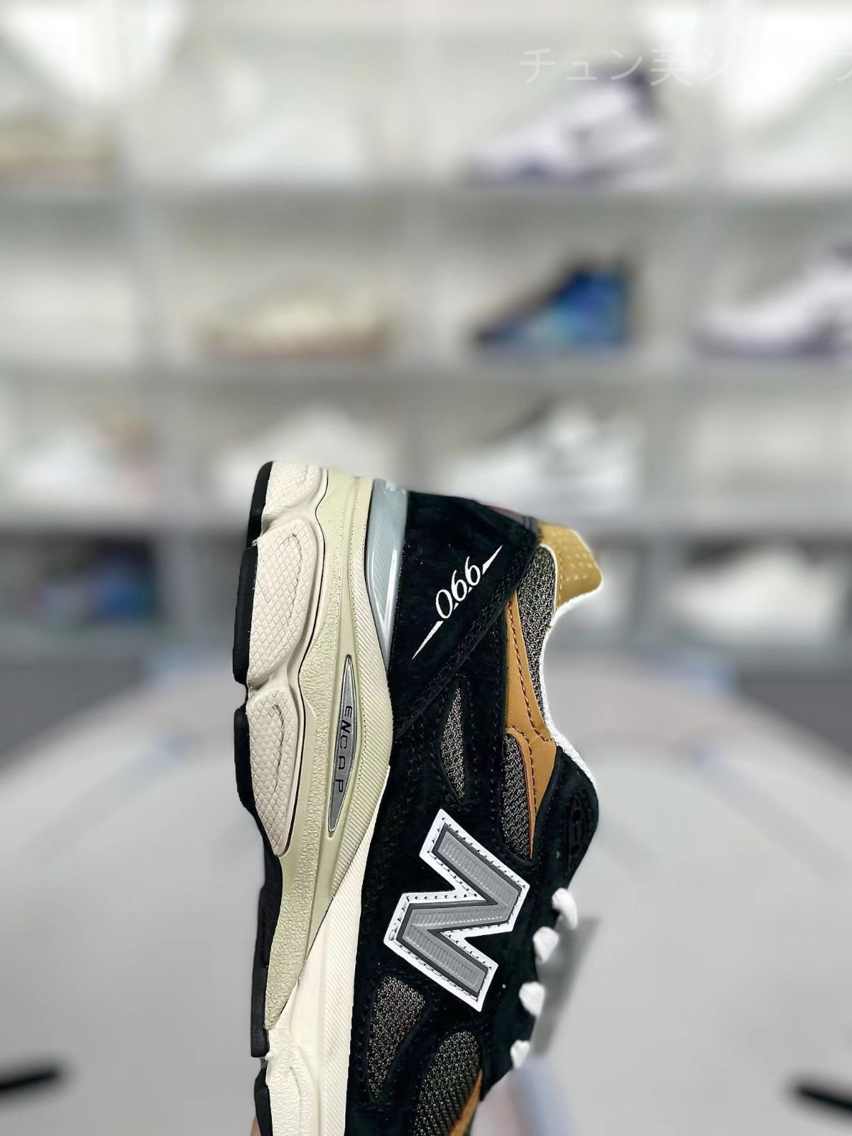 新品 New Balance 990V3 Black Tan