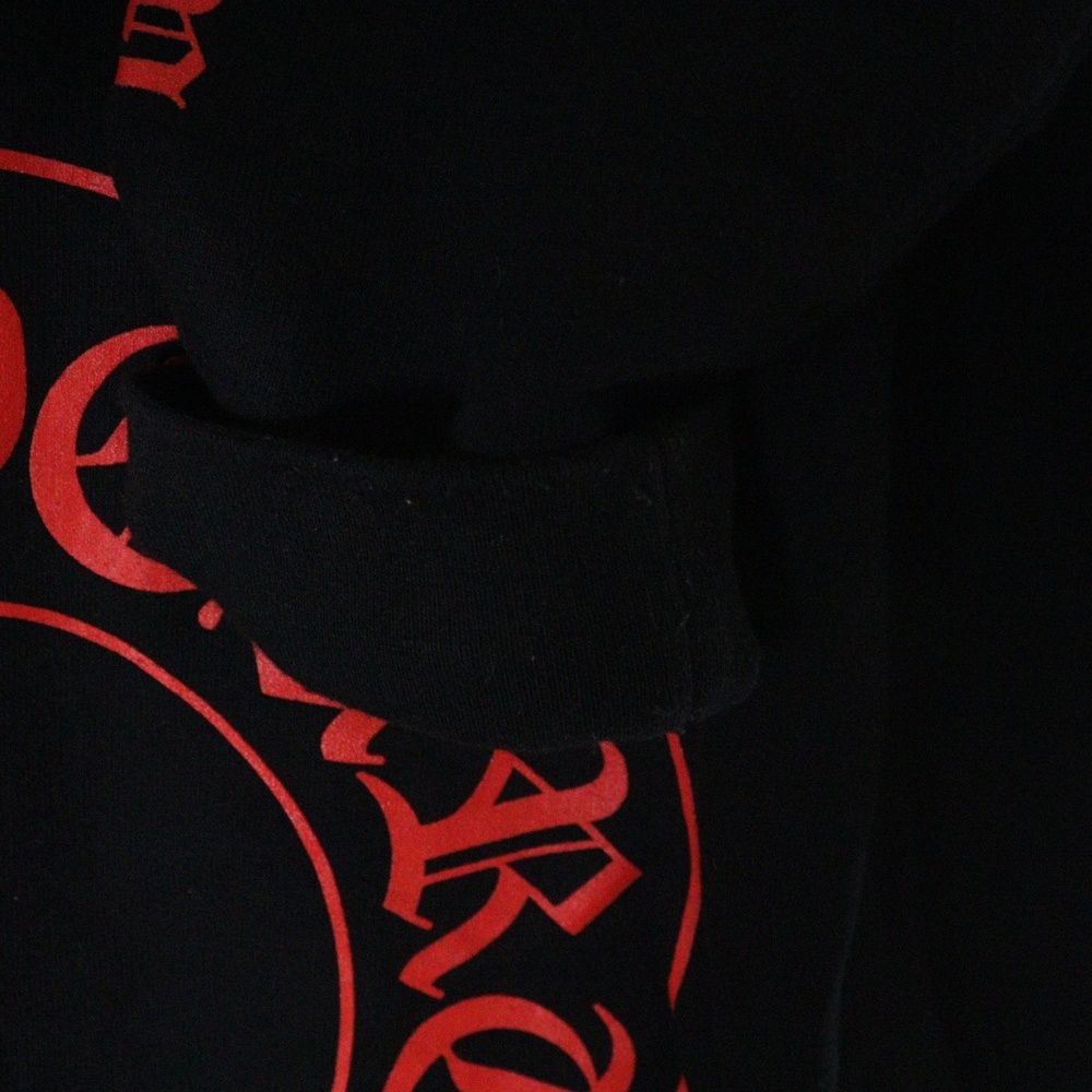 WWW.CHROMEHEARTS.COM オンライン限定ホースシュー パーカー ホースシュー バックプリント プルオーバーパーカー コットン