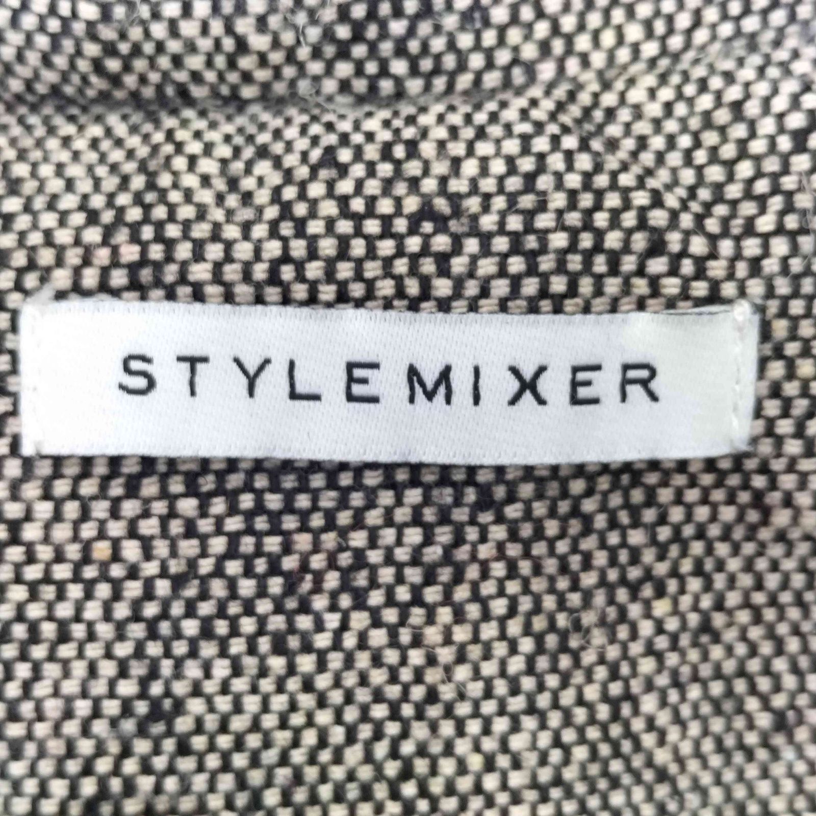 スタイルミキサー STYLEMIXER ツイード 3Bテーラードジャケット