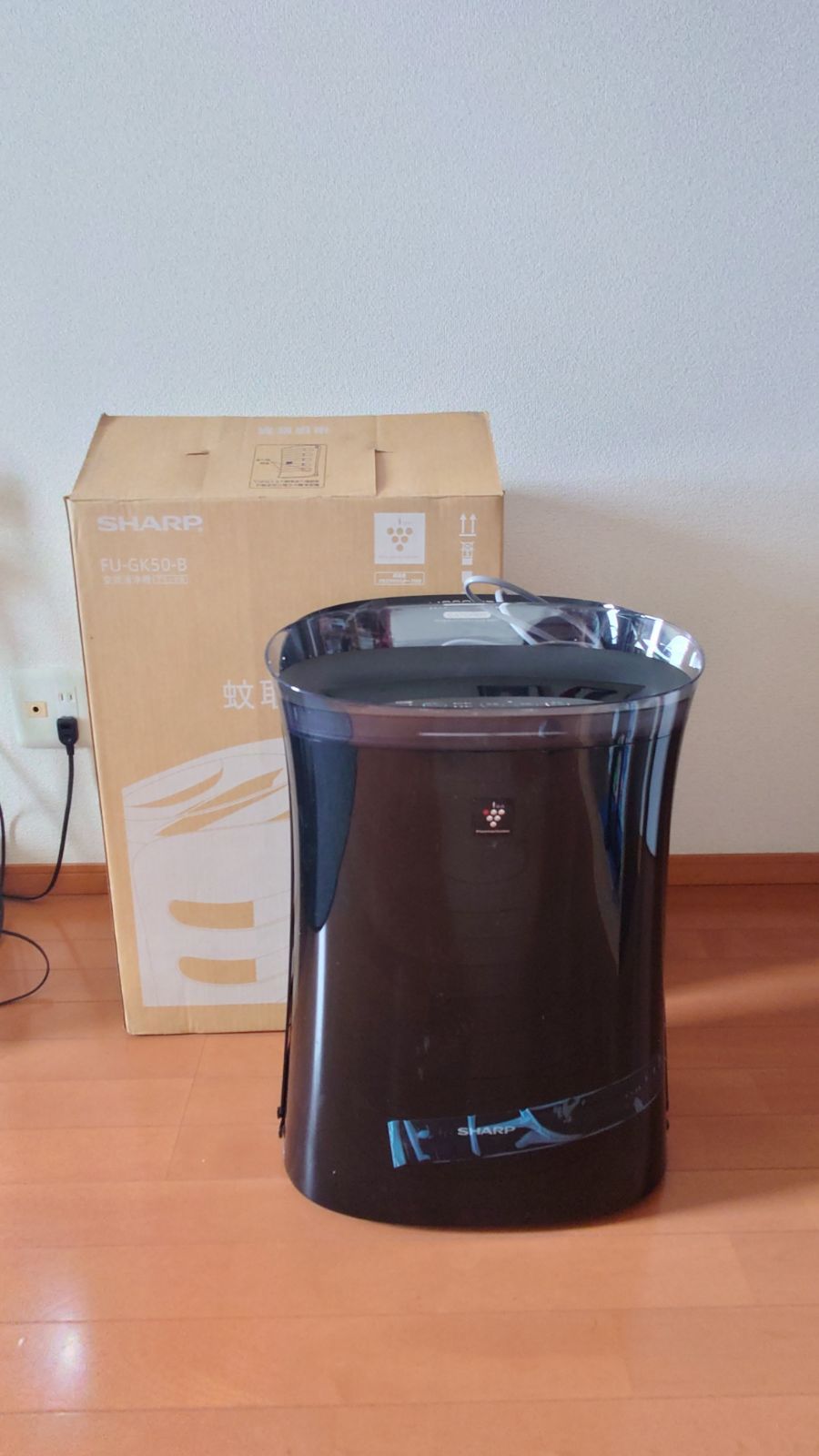 早い者勝ち【ほぼ新品】SHARP FU-GK50-B 蚊取り空気清浄機