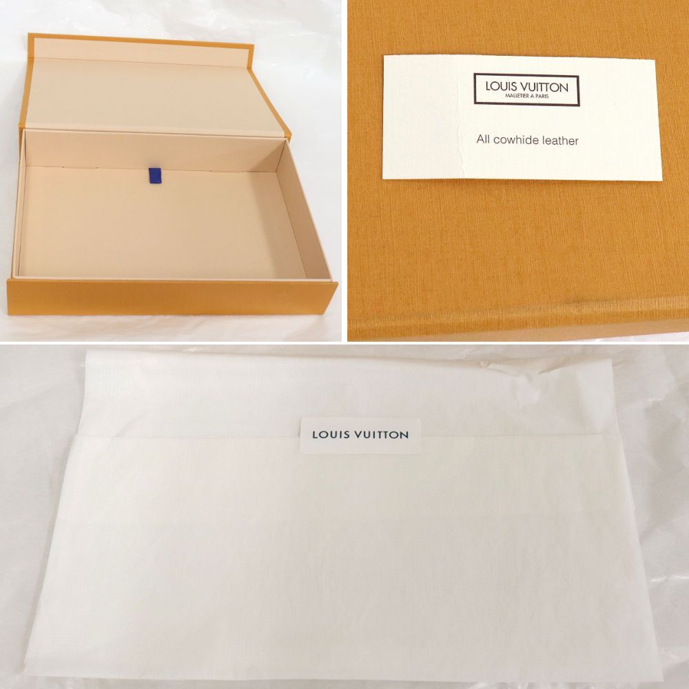 ルイ・ヴィトン エシャルプ・モノグラム カラー ブロック(M76573) 美品