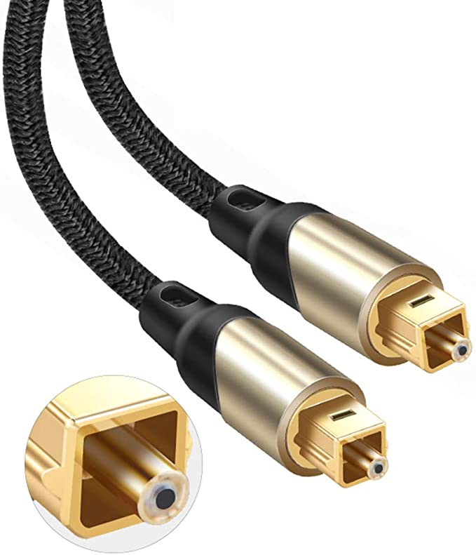 デジタルオーディオ 光デジタルケーブル オプティカルケーブル TOSLINK (トスリンク) 光角型プラグ (3M) ::47540-5