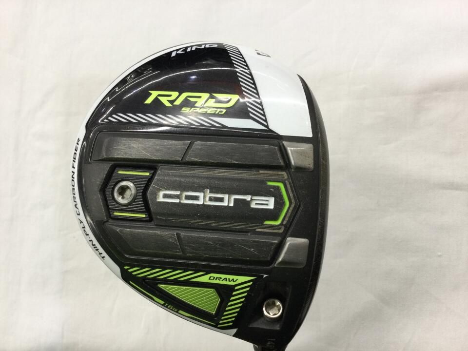 【即納】KING RADSPEED DRAW US | 14.5 | S | Even FｌowRiptide CB 6.0 50 | 中古 | フェアウェイウッド | コブラ