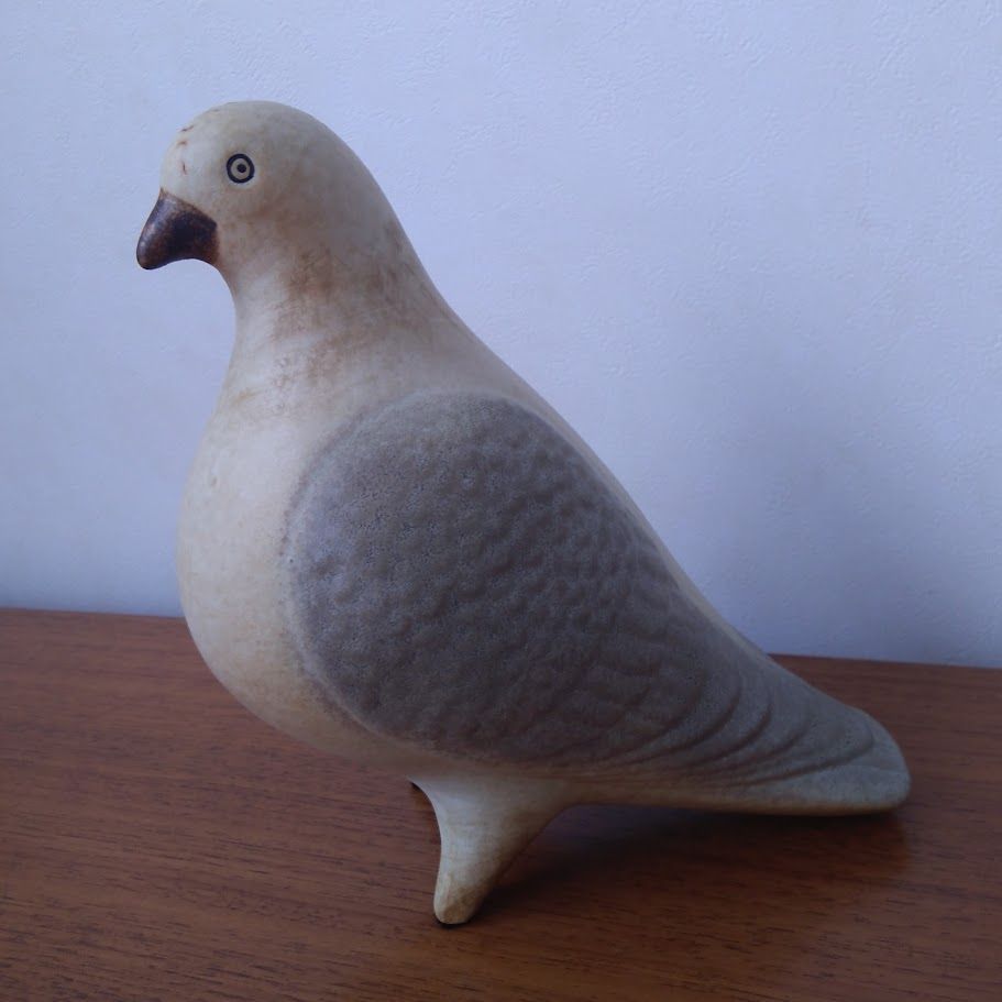 1029】<<新品未使用>>リサラーソン 置物 ピジョン ハト 鳩 動物 鳥