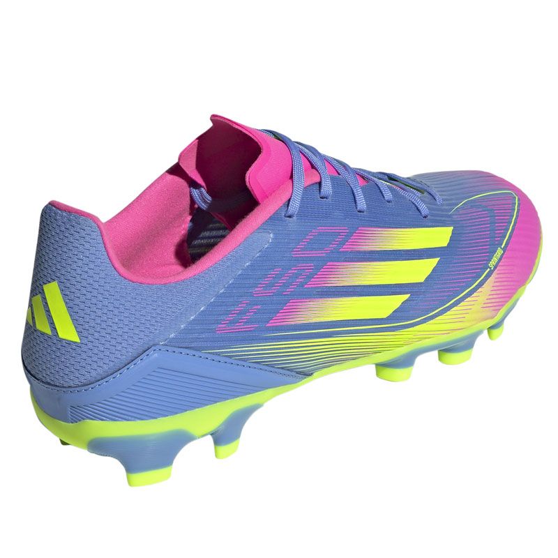 値下げ!adidas F50 サッカーシューズグレー/イエロー/パープルスパイク