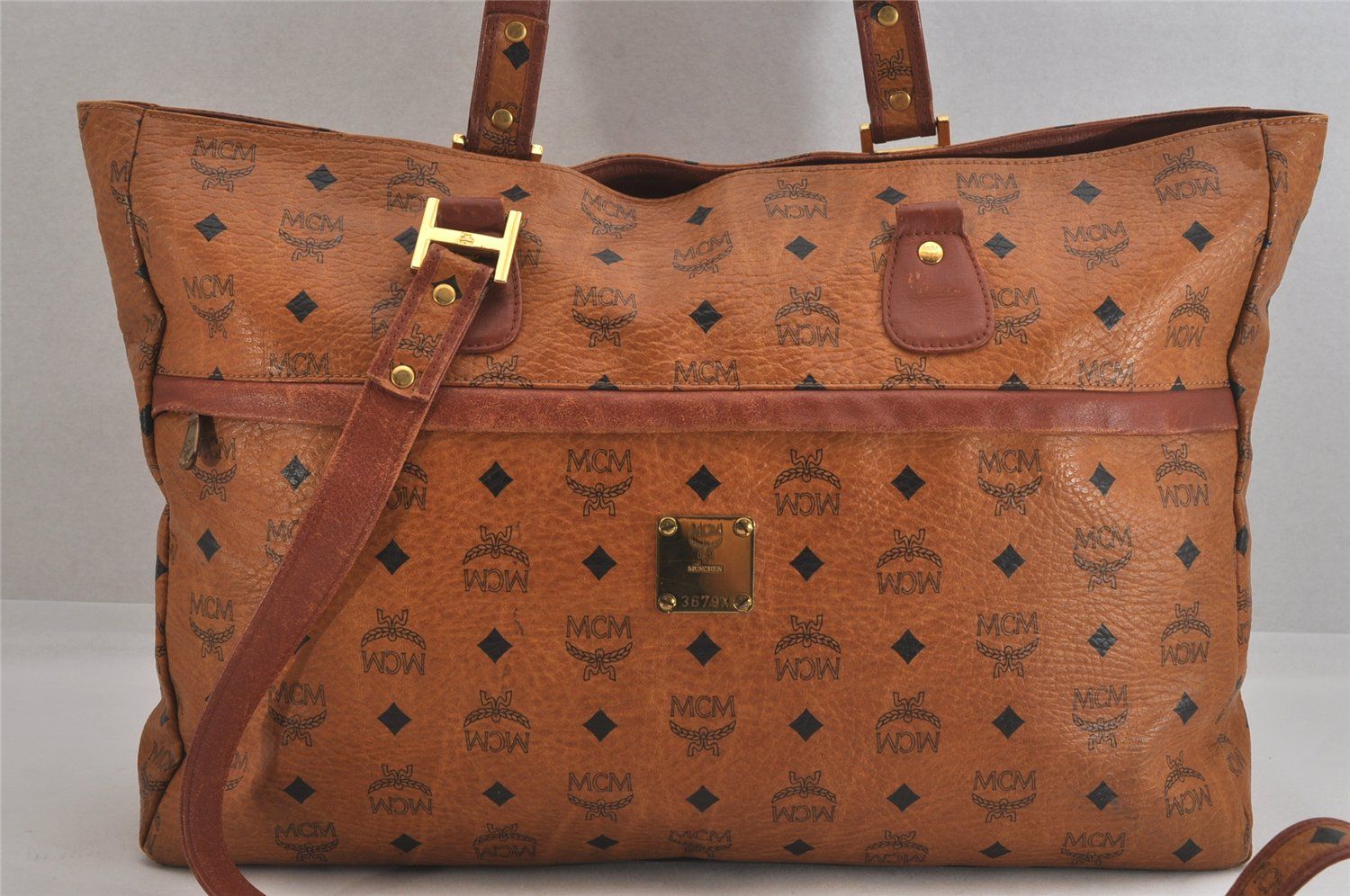 MCM エムシーエム ヴィセトス レザー ヴィンテージ ショルダー