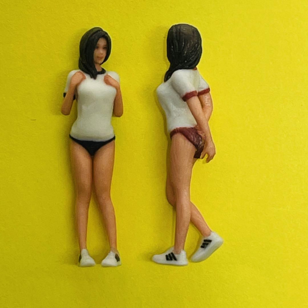 1/35 JK フィギュア2体　完成品　　1/64より大　ミニチュアイメージ 1/64☆jk2体☆フィギュア☆リアルフィギュア☆完成品