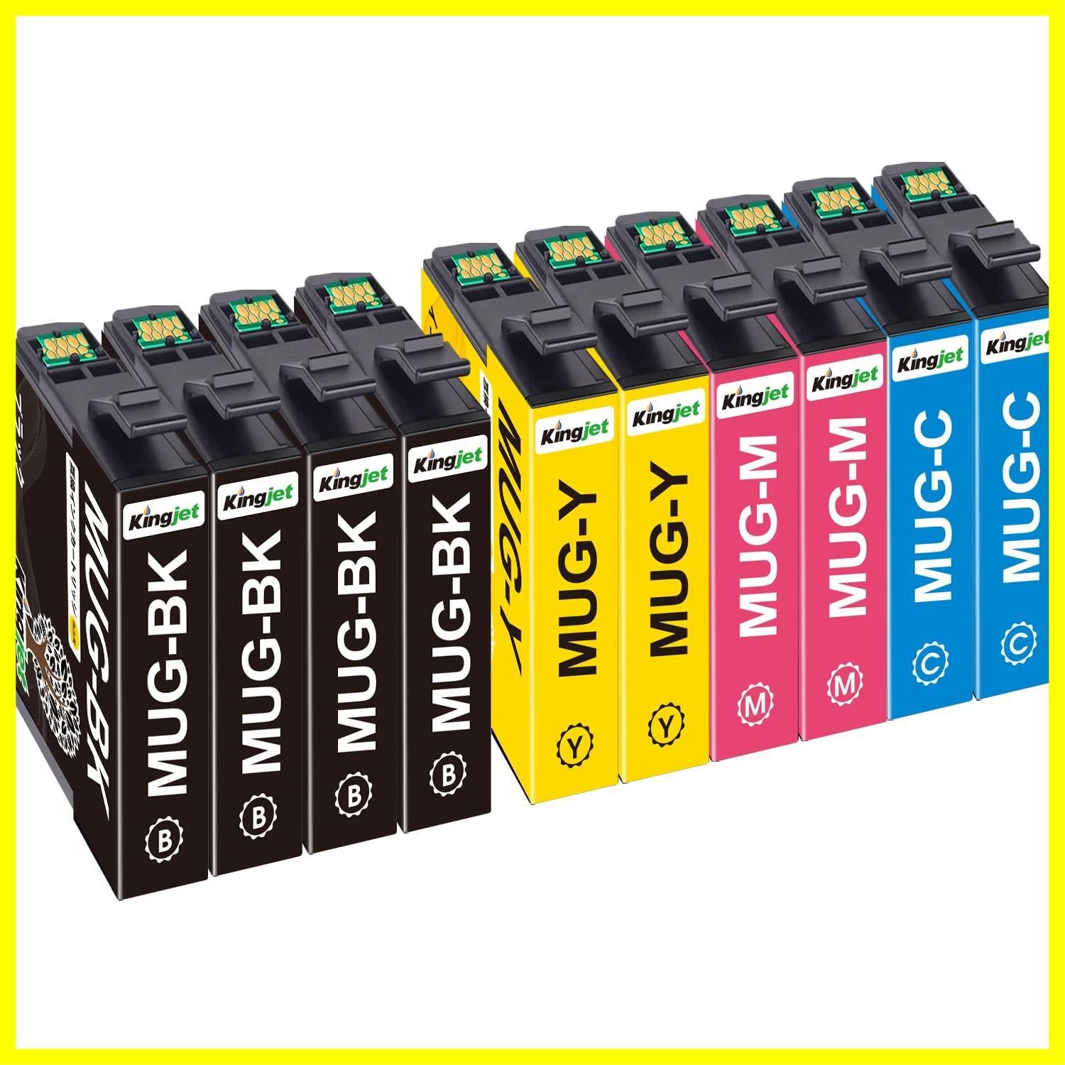 新着商品】KINGJET マグカップインク MUG-4CL エプソン(Epson)用 MUG