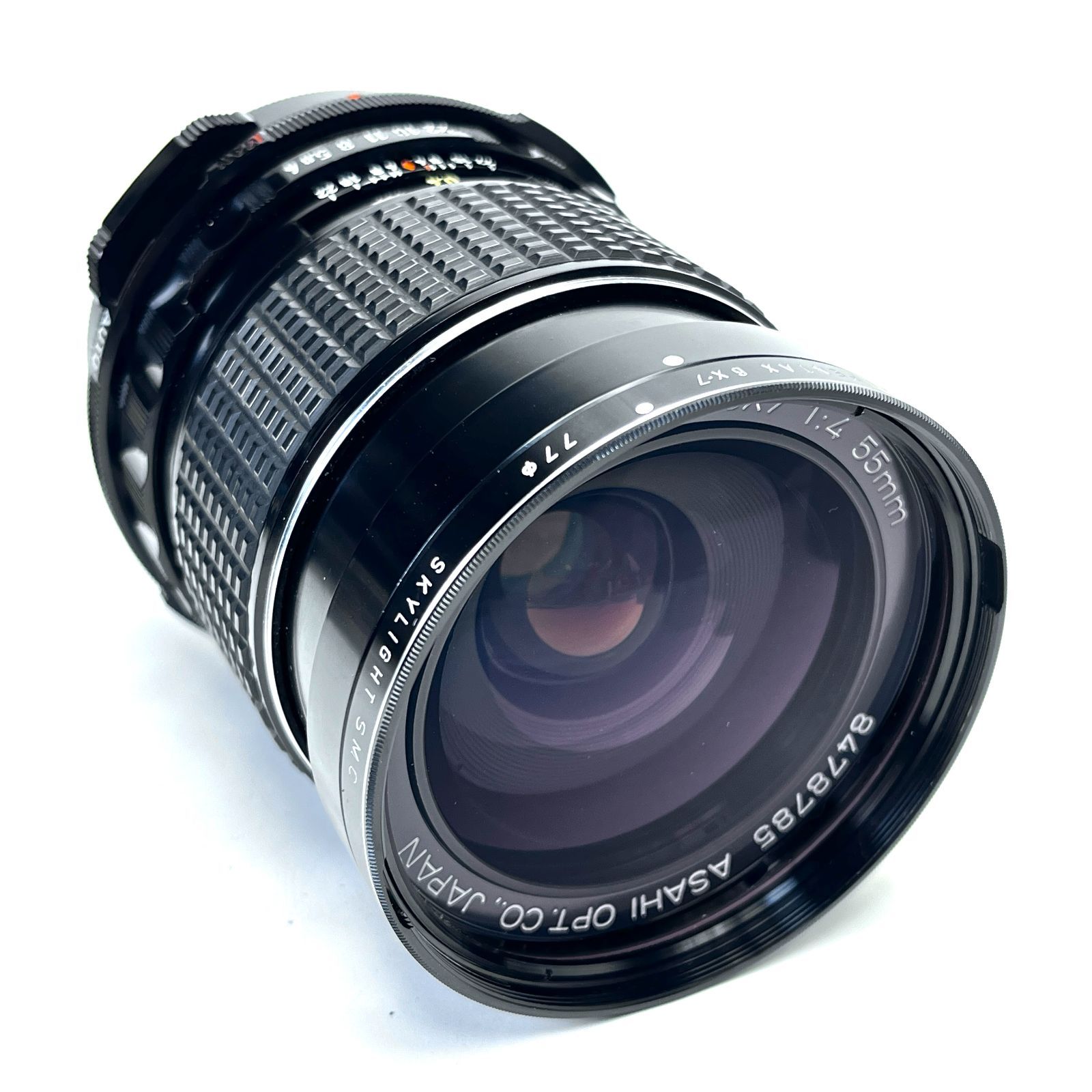 美品】SMC PENTAX 67 55mm F4 広角レンズ 接写チューブセット