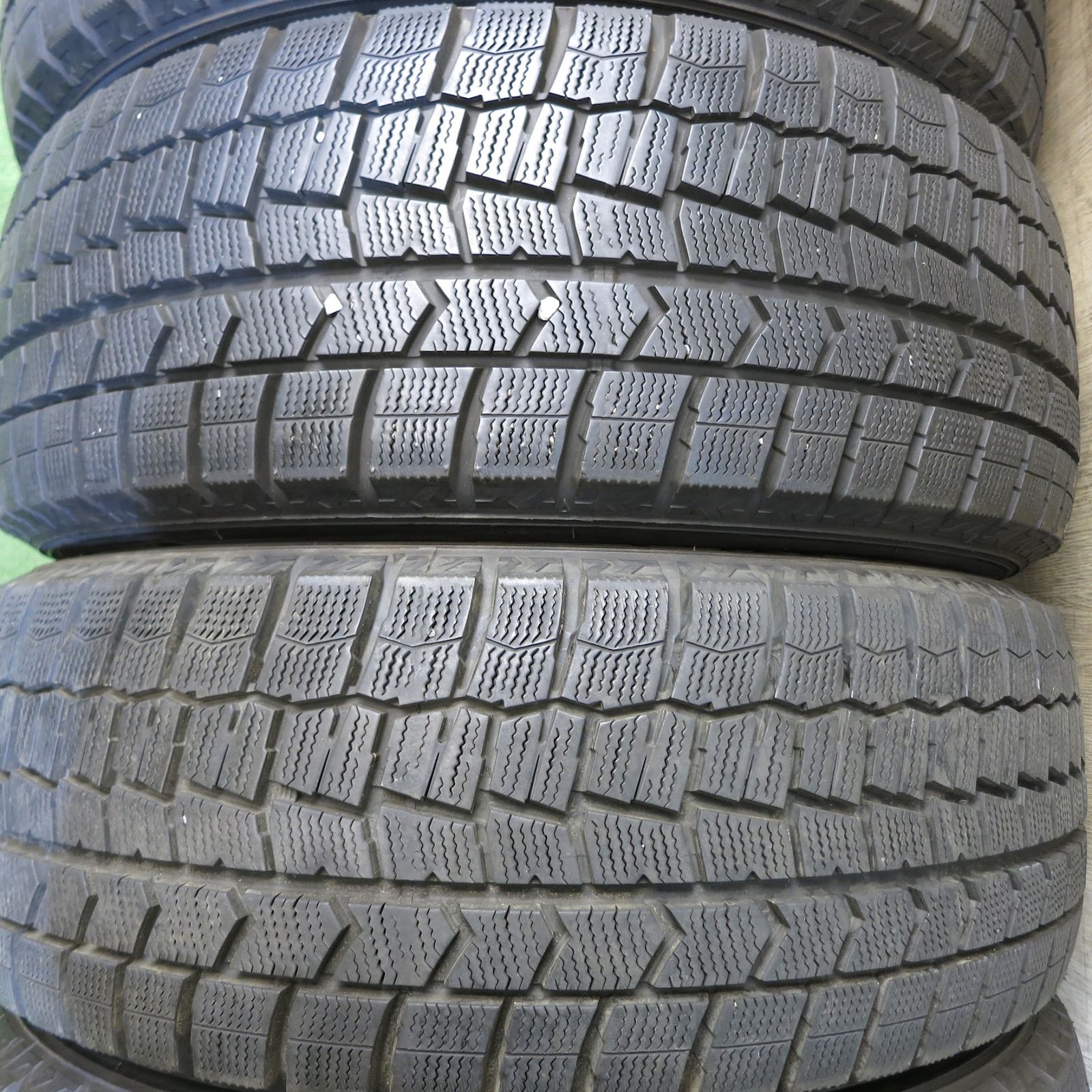 送料無料]バリ溝！19年！キレイ！9.5分☆スタッドレス 225/55R17