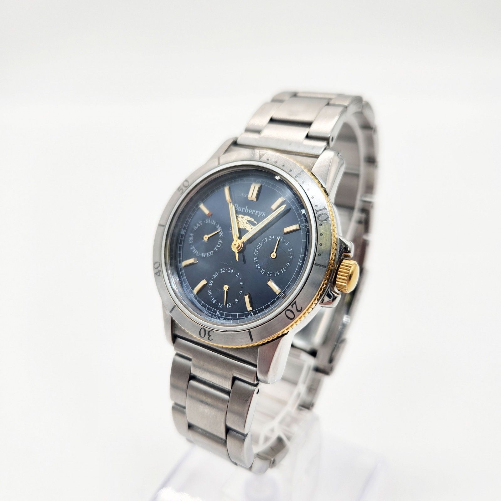 バーバリーズ BURBERRY LONDON 6329-G31239 メンズ腕時計 新品電池 