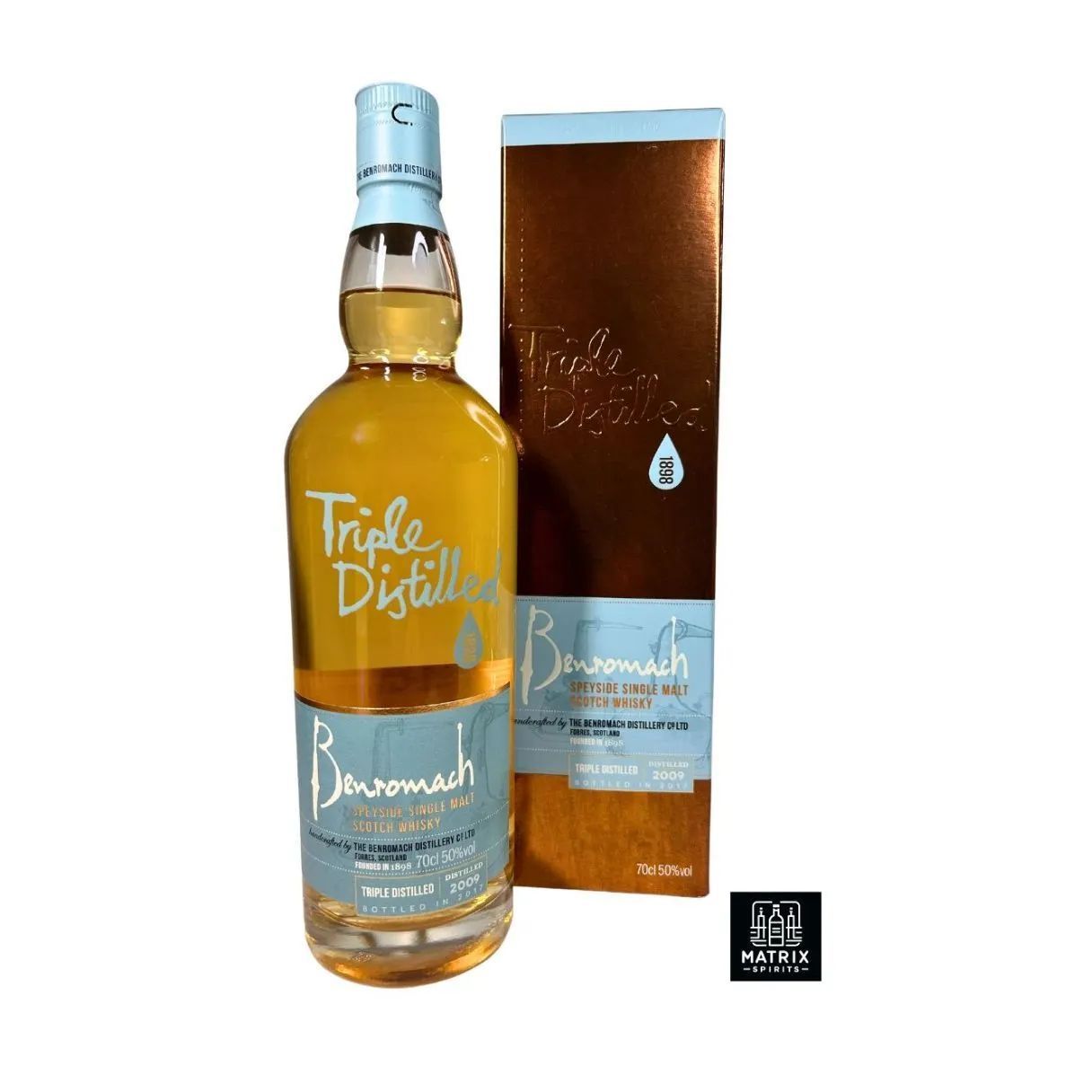 ベンロマック トリプルディスティルド 2009 50％ 700ml ウイスキー ベンロマック トリプル・ディスティルド 2009年 - メルカリ