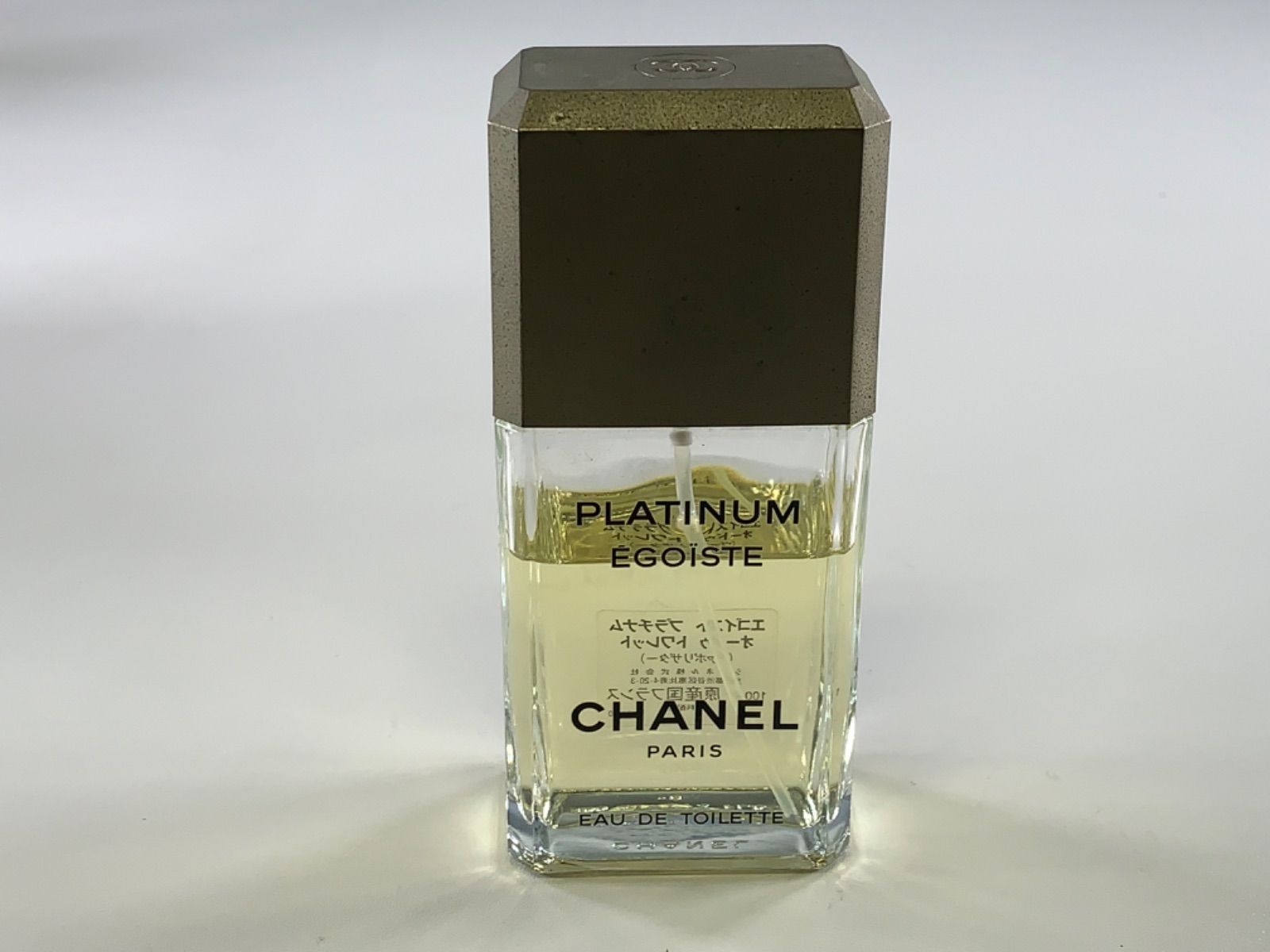 ☆残量約7割以上 CHANEL EGOISTE PLATINUM EAU DE TOILETTE