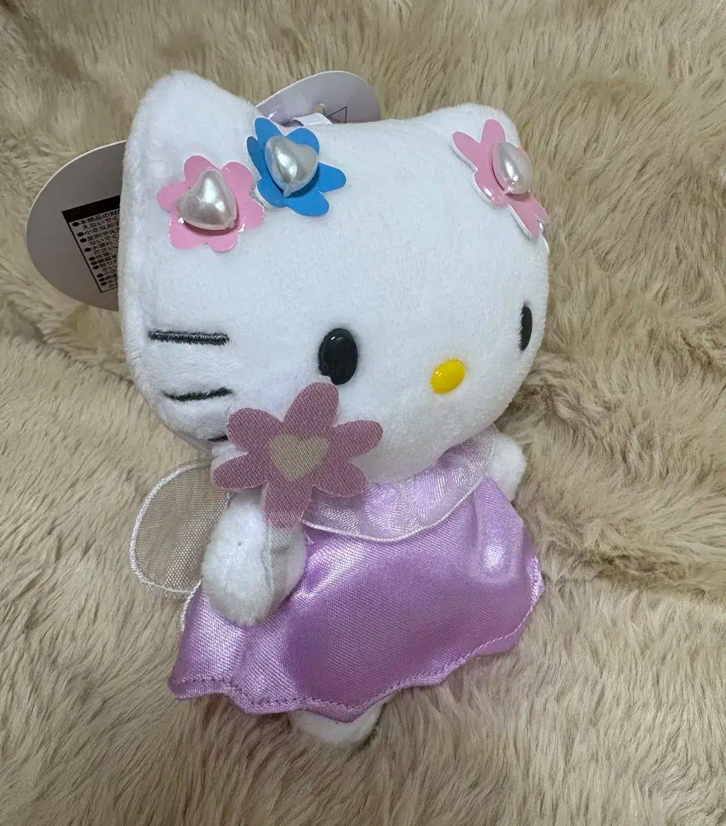 希少／レアハローキティ／妖精／ぬいぐるみキーホルダー サンリオ ハローキティ フェアリーキティ ぬいぐるみ 激レア ハロー