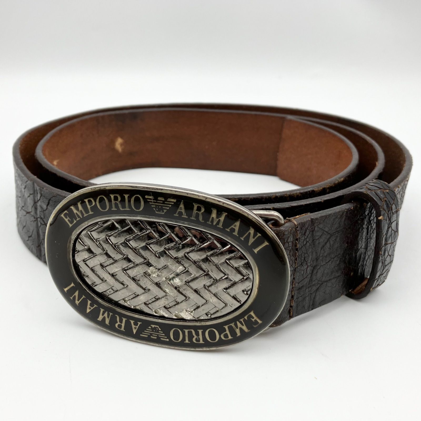 EMPORIO ARMANI エンポリオアルマーニ レザー ベルト 56