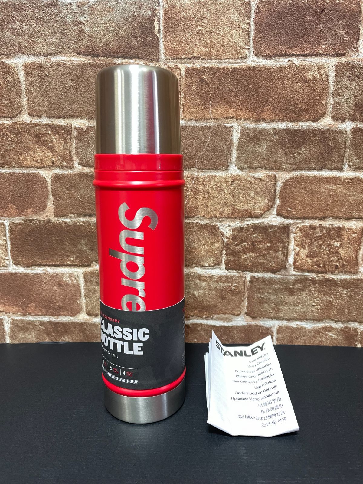 【最安値】supreme stanly 20ozクラシックボトル　59L Supreme STANLEY Classic Bottle 20oz シュプリーム スタンリー