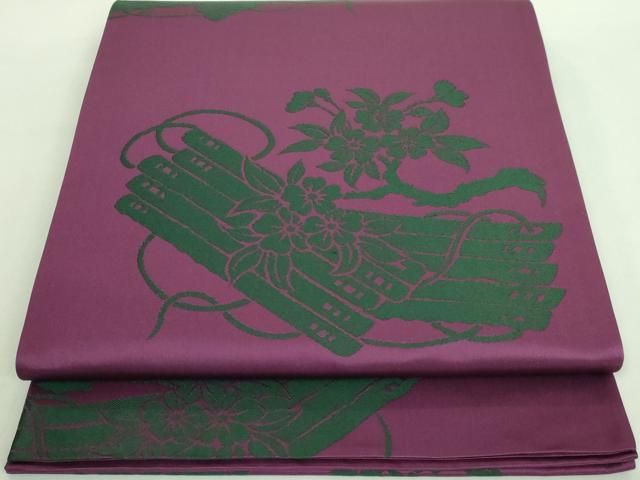 平和屋着物□極上 世界的人形師 辻村寿三郎 ジュサブロー 六通柄