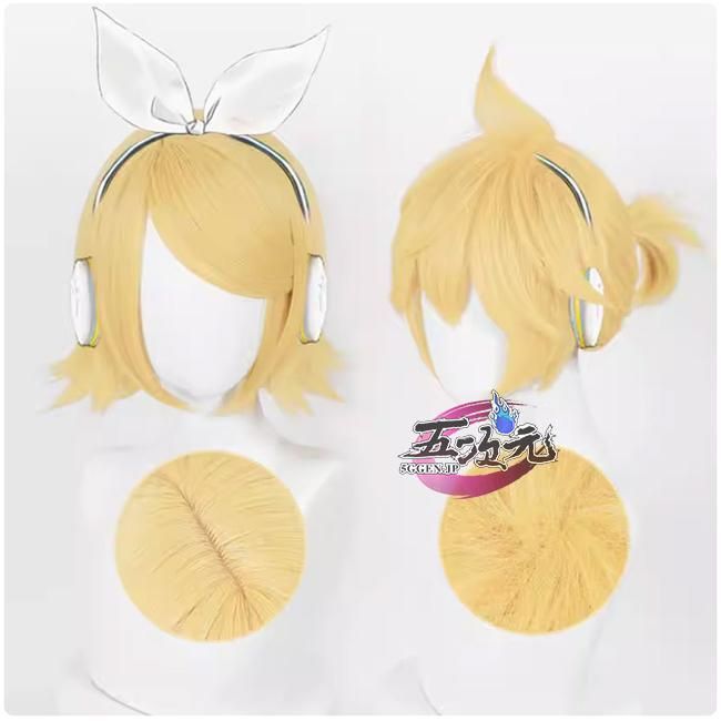 新品、未使用 五次元 ボーカロイド コスプレ 鏡音リン・レン