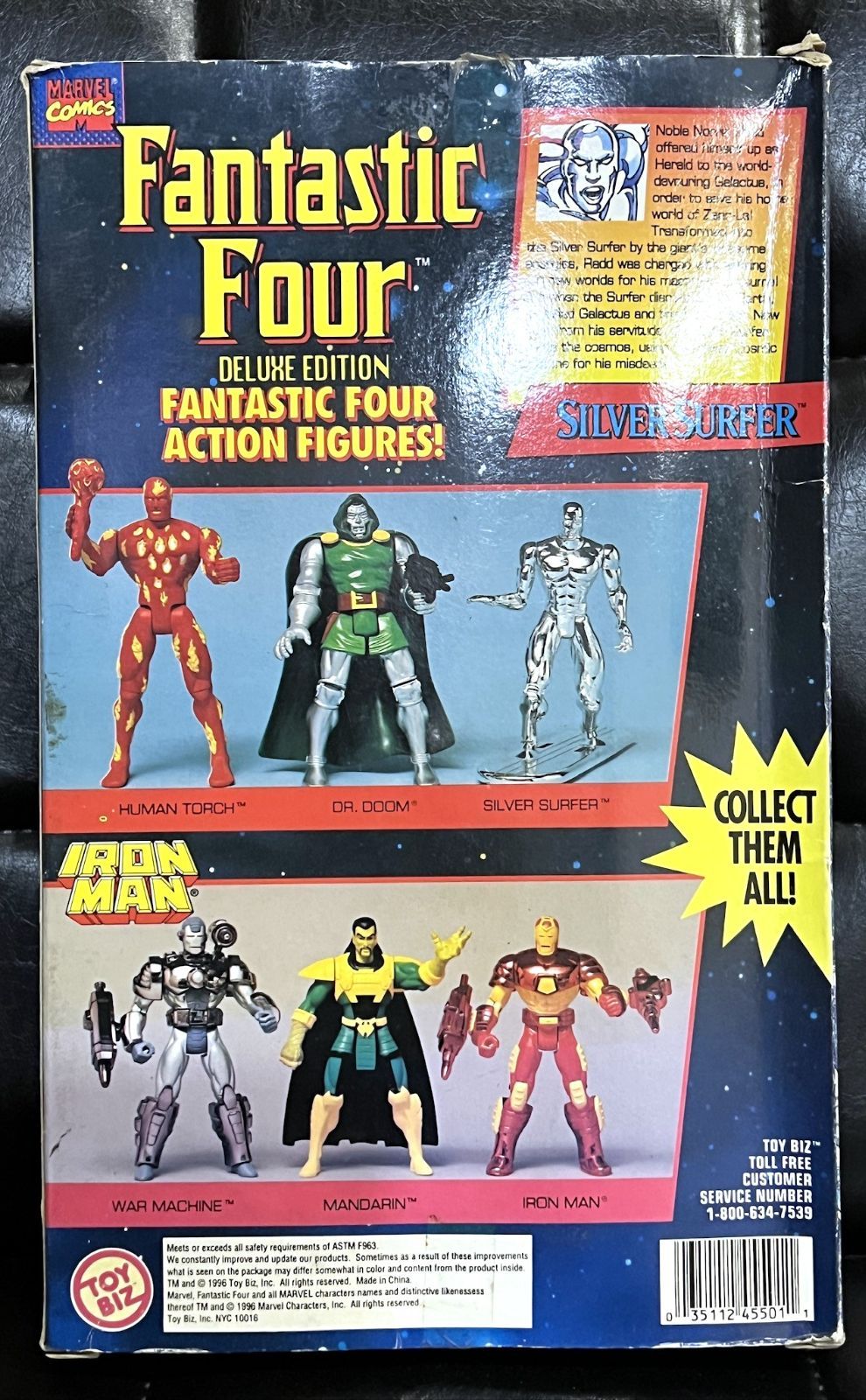 96年 TOY BIZ シルバーサーファー 10インチ フィギュア SIVER