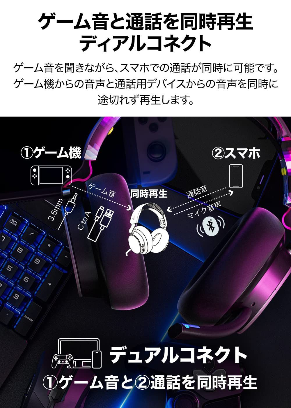 在庫セール】(Black VGP2023受賞 DigiHype) 5.2 Bluetooth 最長24時間