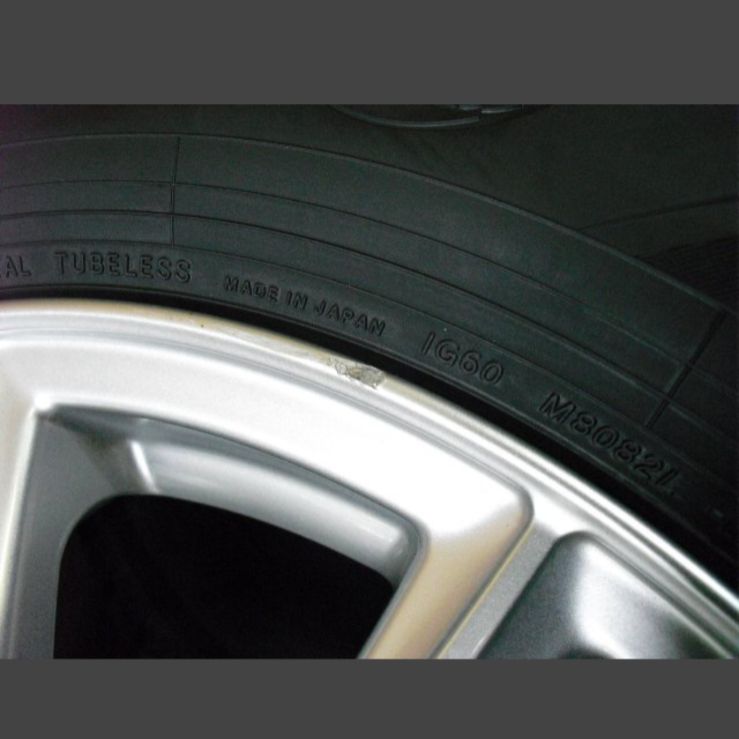 T-2120 本州 22年製 iG60 205 60R16 90ノア ヴォクシー プリウスα 等 16インチスタッドレス タイヤホイール