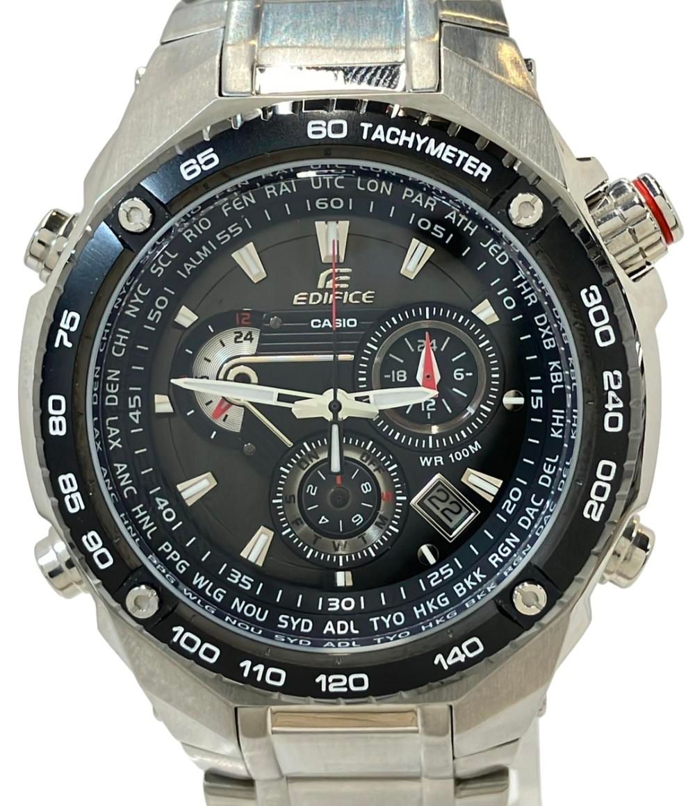 カシオ 腕時計 EFE-500 クオーツ ブラック メンズ CASIO