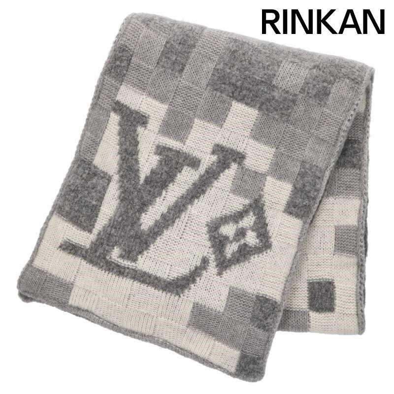 ルイヴィトン M93391 マフラー ダモフラージュ ウールマフラー メンズ