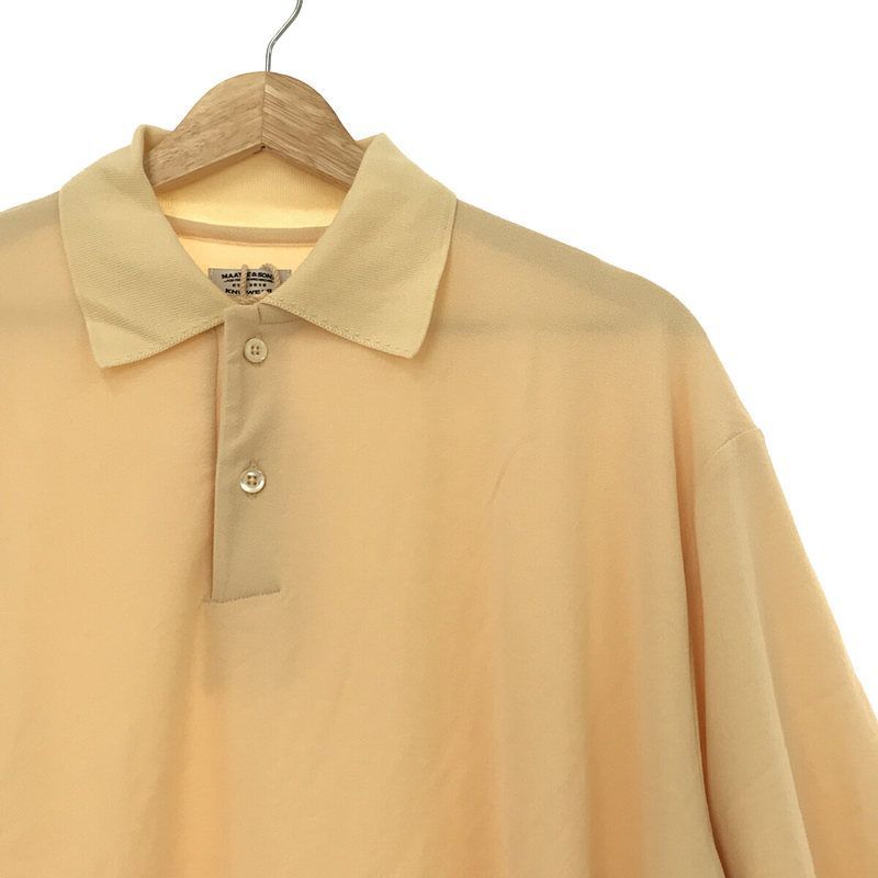 maatee&sons ポロシャツ　polo sweater マーティー 上質なニットポロ【MAATEE&SONS】POLO｜THIRTY' THIRTY'