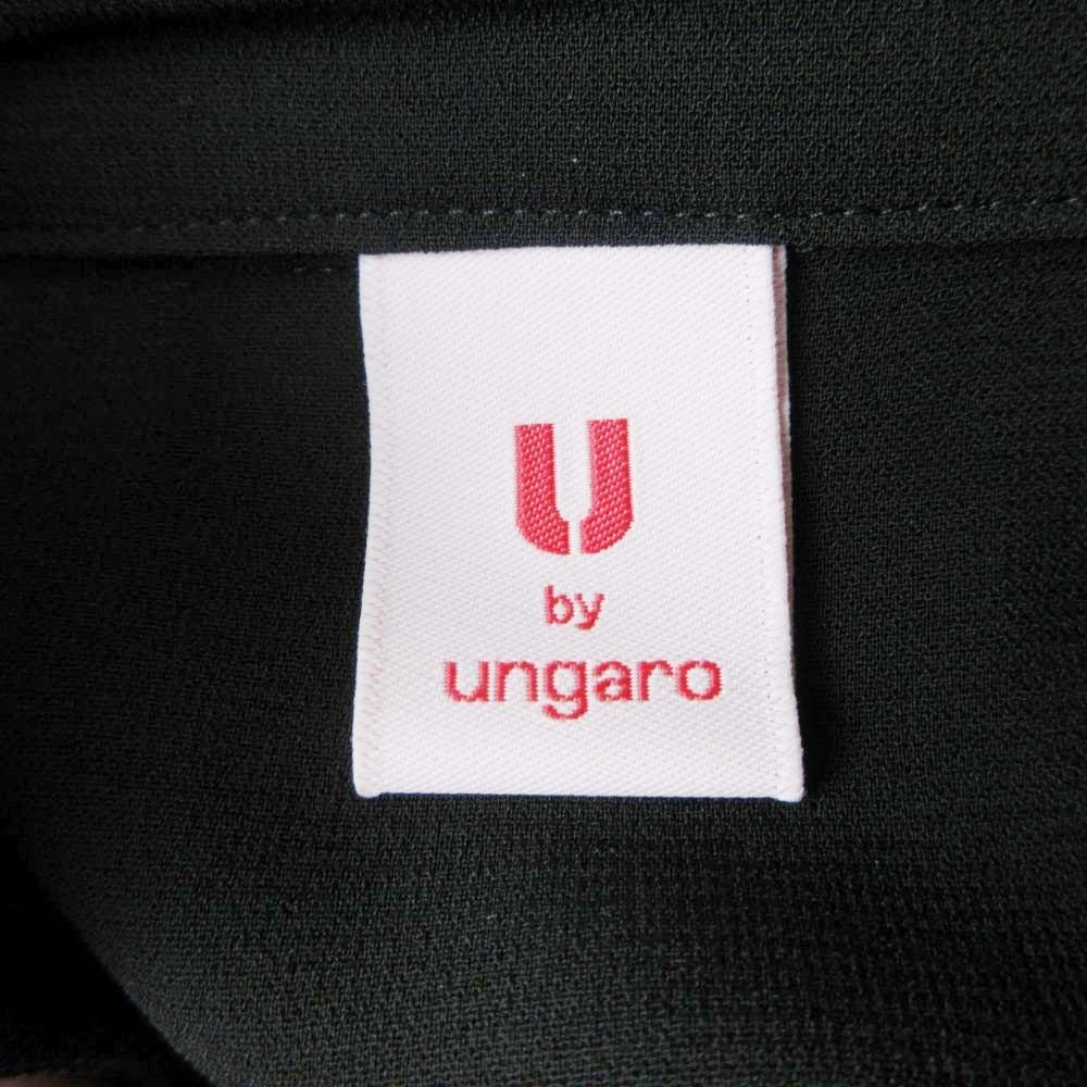 美品 U by ungaro ユーバイウンガロ フリル ブラウス シャツ
