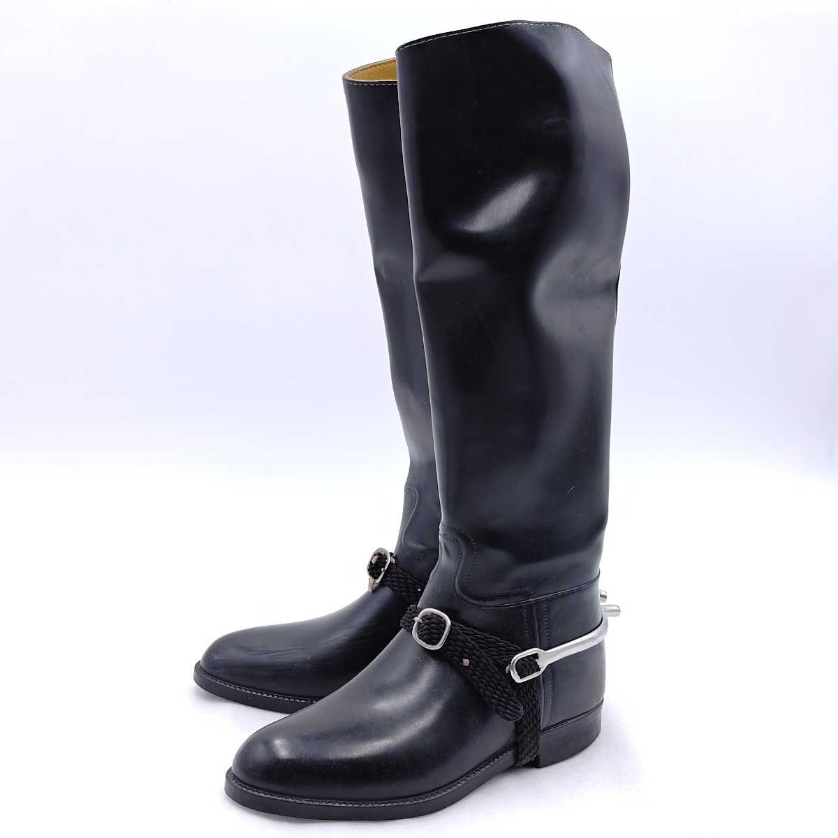 エーグル 541 ロングブーツ M ブラック レディース AIGLE 乗馬 馬術