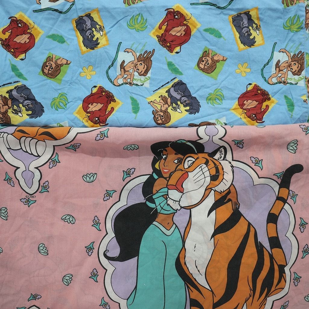 ドイツ☆ライオンキング レア柄両面カバーシーツ*生地*リメイク ｜3点