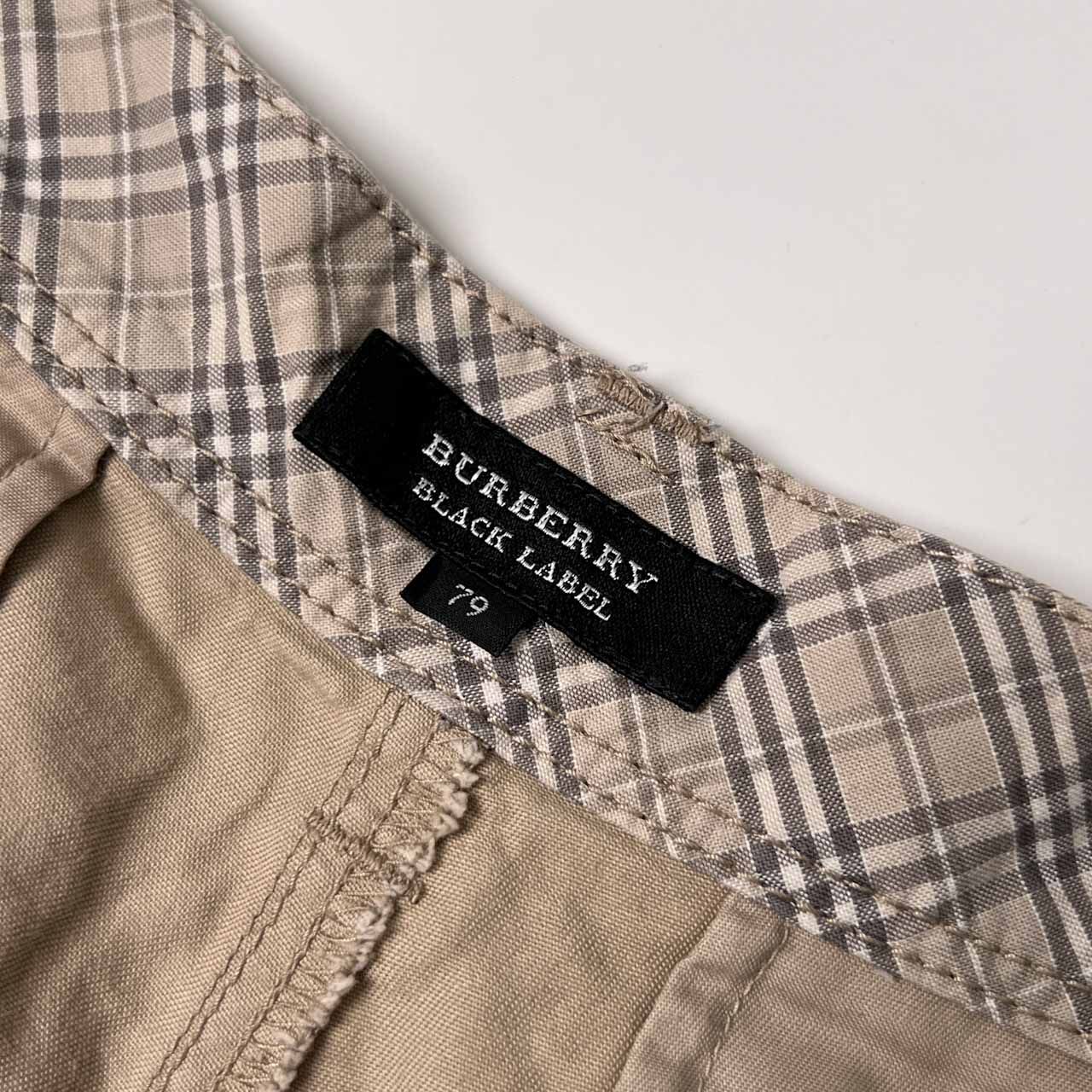 BURBERRY BLACK LABEL バーバリー ブラックレーベル ハーフパンツ 