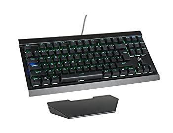 【中古】【非常に良い】LEOBOG K27 有線USB接続 青軸 RGBメカニカルキーボード RGBバックライト 87キー 抗衝突 アルミシャーシ 取り外し可能なリ左手ストレスト (黒)