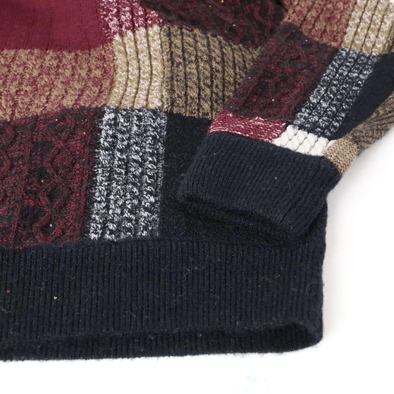 新品 ブラックレーベル クレストブリッジ チェックニット BLACK LABEL