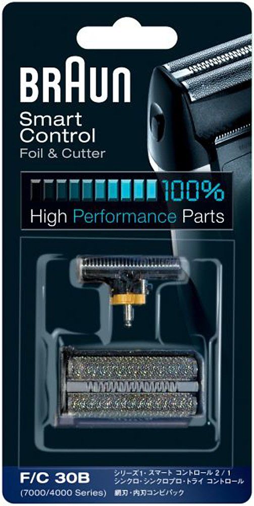 正規品 ブラウン 替刃 シリーズ1|シンクロプロ|シンクロ|スマートコントロール 1 2 3 |トライコントロール S 用 シェーバー F|C30B ブラック