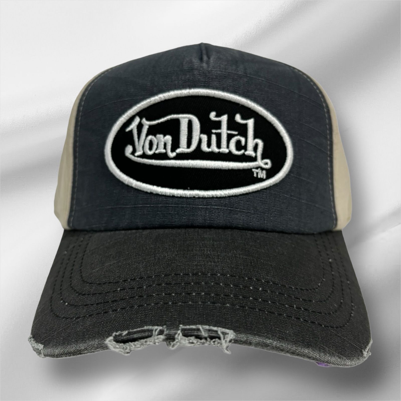 Von Dutch入荷！ボンダッチ ダメージ加工トラッカーキャップ